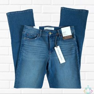 VINTAGE AMERICA Vintage Boot-Y Mid Rise Jeans